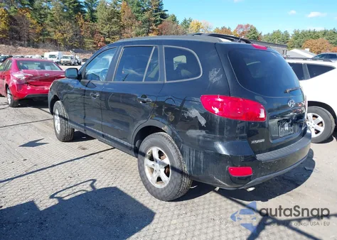2008 Hyundai Santa Fe Gls z USA, uszkodzony, nr VIN 5NMSG13D78H194515